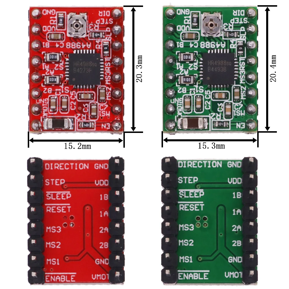 3D-принтер StepStick A4988/DRV8825 переносной привод шагового двигателя Reprap RAMPS обновленная