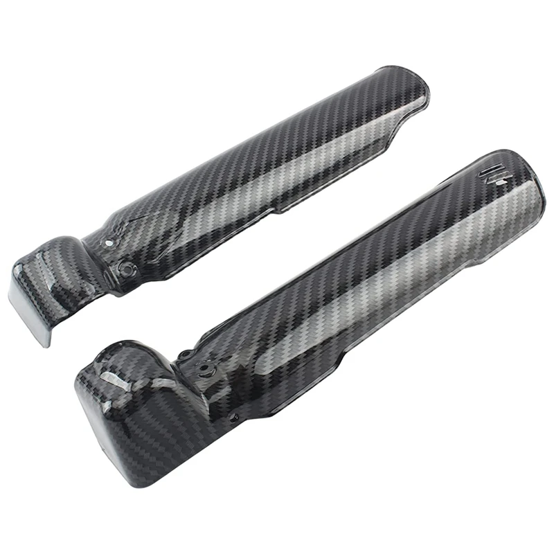 Front Fork Guards Cover Shock Protection For Sur Ron Surron Light Bee S/X X160/X260 Dirt Bike Carbon Fiber Pattern
