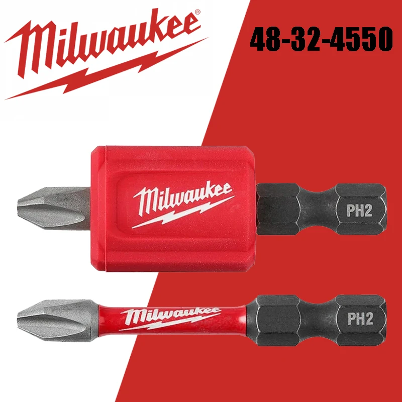 

Milwaukee 48-32-4550 магнитное ударное сверло PH2, Оригинальные Насадки, наборы аксессуаров для электроинструментов