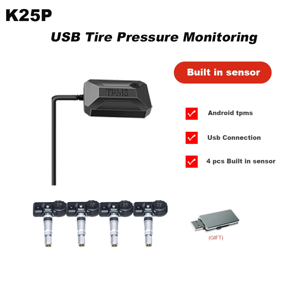 

Умная Android-система Навигации С USB-подключением Для Автомобиля: TPMS-система Контроля Давления В Шинах С Функцией Оповещен...