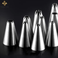 lcing pastry nozzles for cream fondant confectionery tips flower nozzle baking accessories cupcake cake decorating tools churros