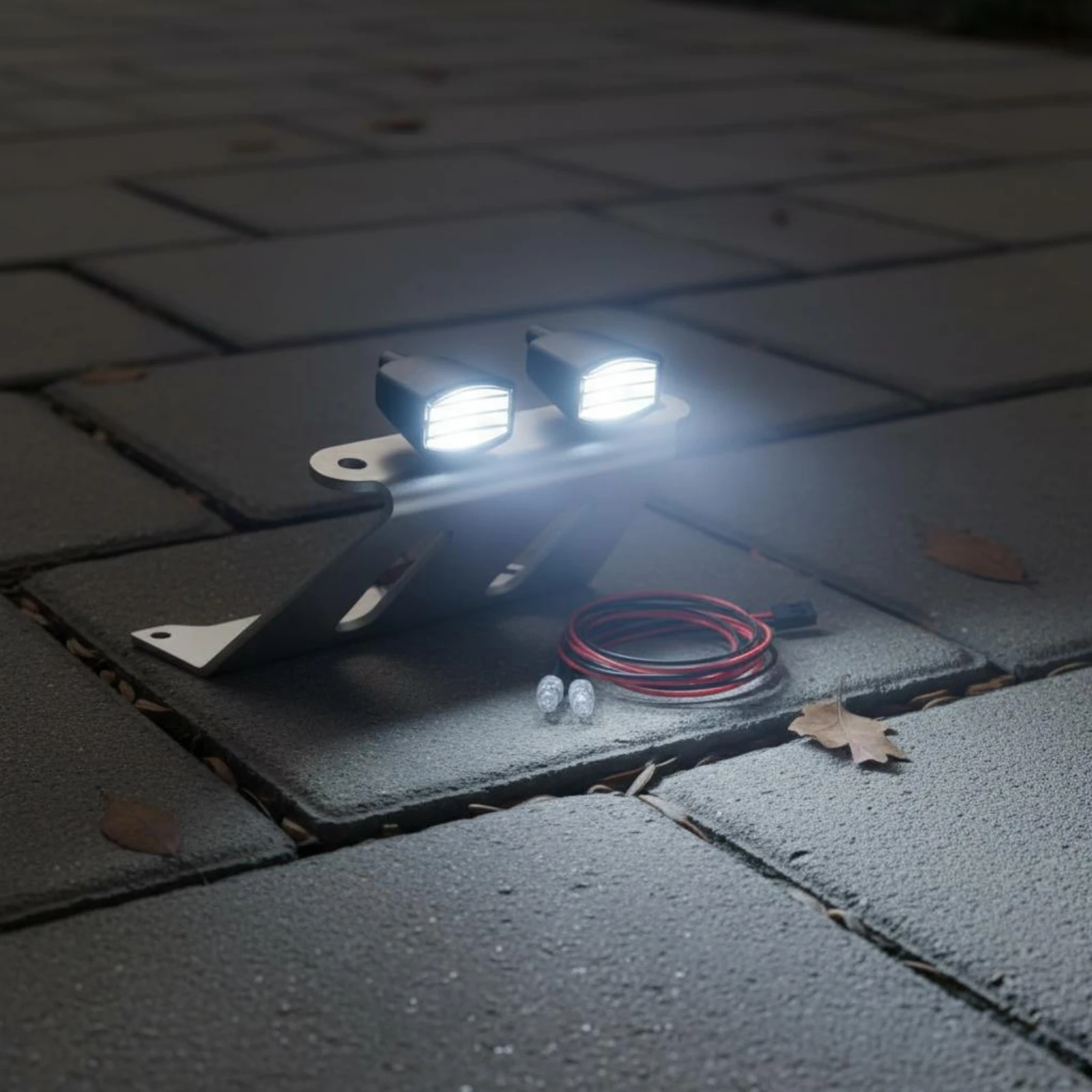 Бампер из нержавеющей стали с LED-подсветкой для улицы и дорожек, долговечный, для радиоуправляемых моделей (art.: 3920db0443162) - 3920db0443162