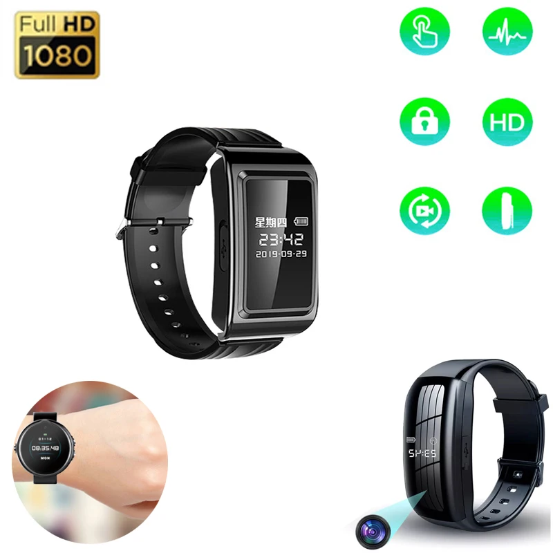 

Мини-камера Full HD 1080P Портативная перезаряжаемая носимая видеокамера умная наружная камера видеонаблюдения маленький видеорегистратор