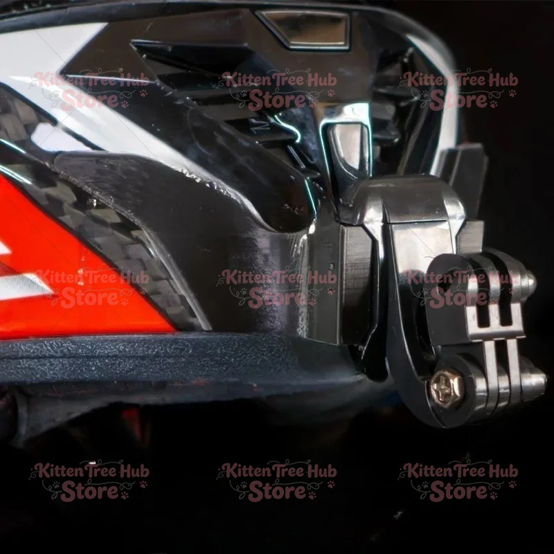 Фото Подходит для шлемов LS2 FF805/FF903/Helmet GoPro, специальный кронштейн для спортивной камеры на подбородок мотоциклистов. №2