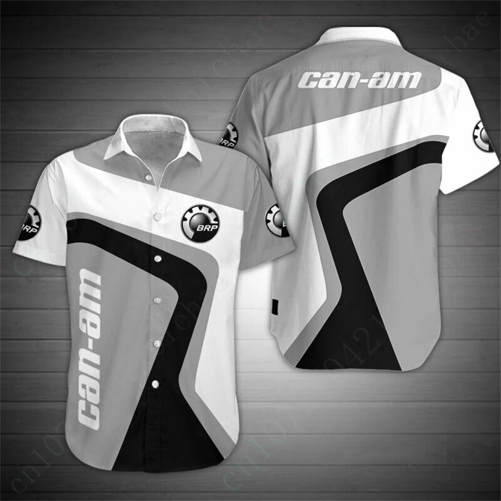 

Can-am Harajuku Oversized T-shirt Casual Shirts For Men Women Unisex Clothing Luxury Button Cardigan Anime Shirts And Blouses