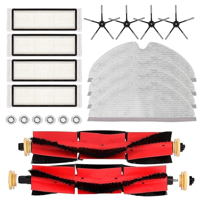 

For Xiaomi Roborock S5 S50 S55 S5 Max S6 S6 Maxv S6 Pure E4 E5 Robot Vacuum Spare Parts Main Side Brush Hepa Filter Mop