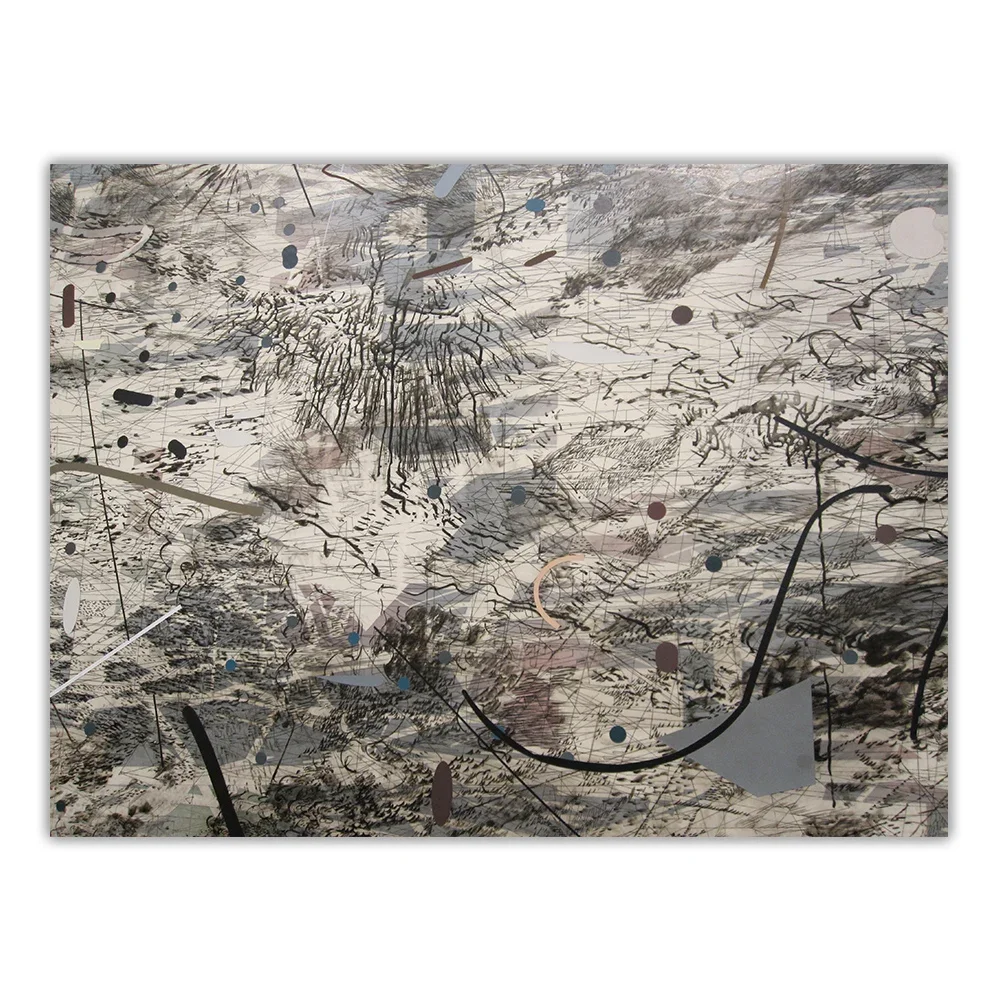 Цитон Джули Мехретю 《Байреут и Средний》Акстрактное холст Картина маслом