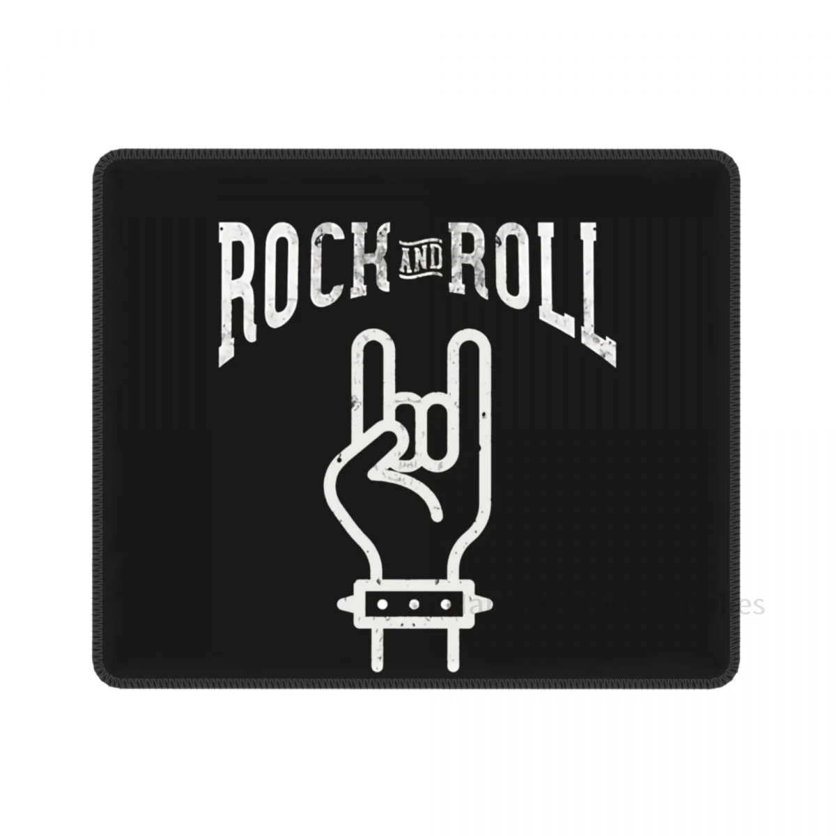 

Коврик для мыши из тяжелого металла 1960s в стиле панк, рок, н-ролл, знак рога, компьютерная игровая клавиатура, Настольный коврик, персонализир...