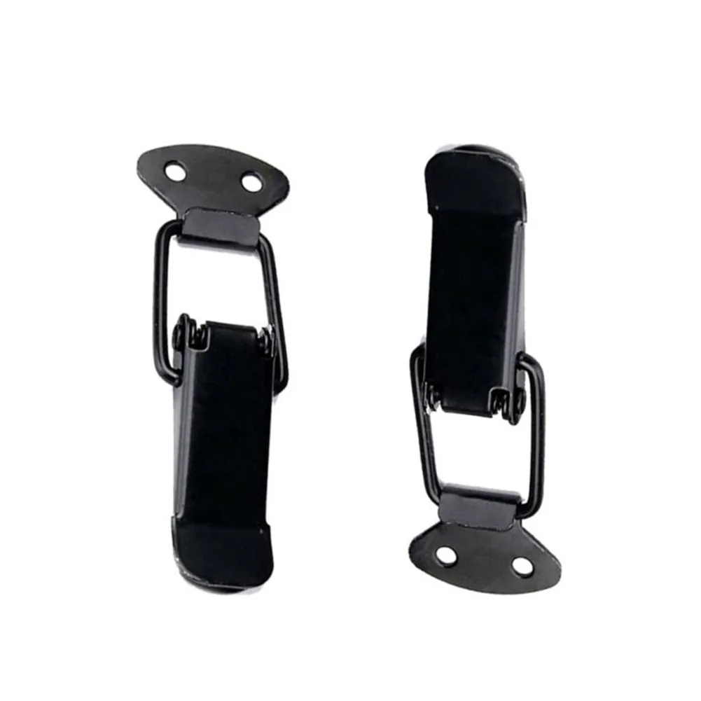 

1 Pair Bumper Release Accessories Black Car Fender Hatch Lids Quick Replacement Durable