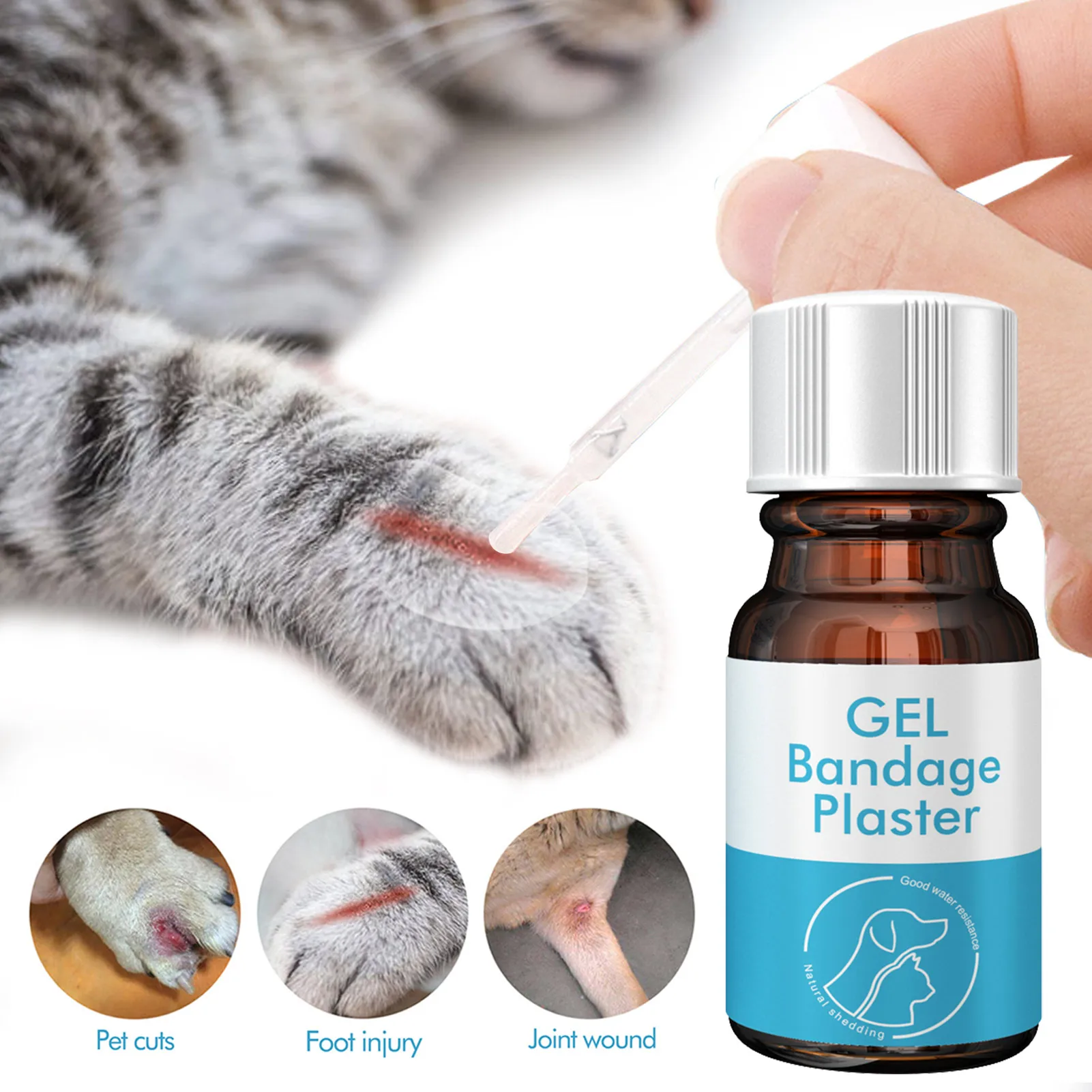 

Жидкая повязка для собак и кошек, жидкая повязка для собак, жидкая повязка для ухода за ранами собак, щенков, кошек, котят