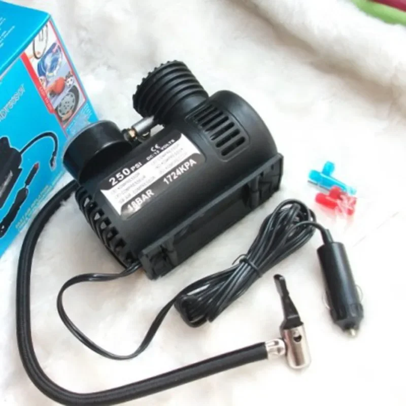 Портативный автомобильный электрический воздушный компрессор 12 В 300 PSI насос для