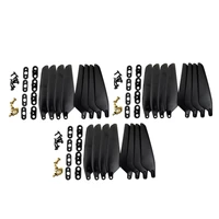 12pcs propeller for ancool lopom 4000ft mjx b12 fpv 4k eis hd aerial photography quadcopter rc uav blade spare parts