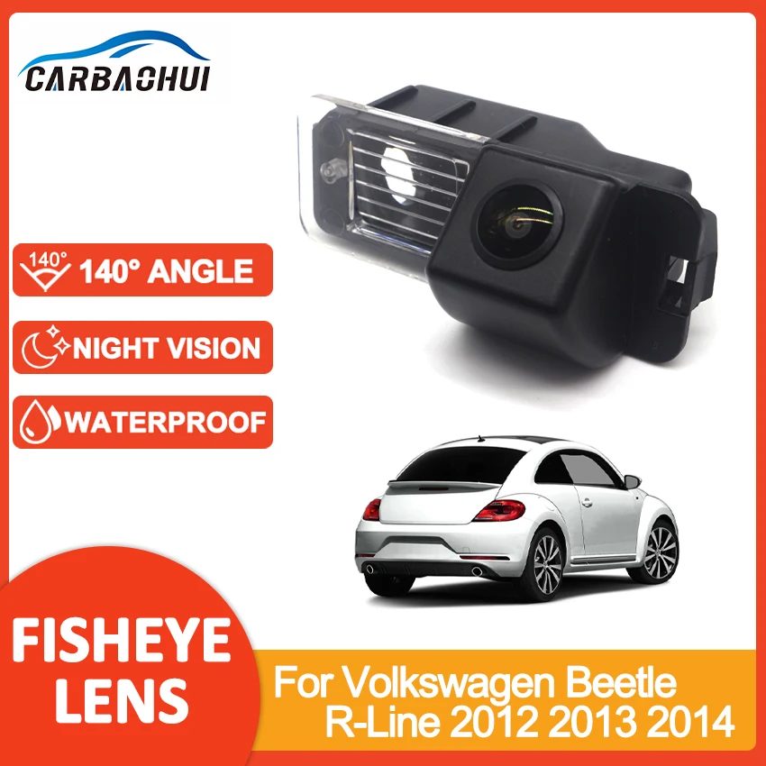 Камера заднего вида 140 ° 1080P HD с функцией ночного видения для Volkswagen Beetle R-Line 2012 2013 2014