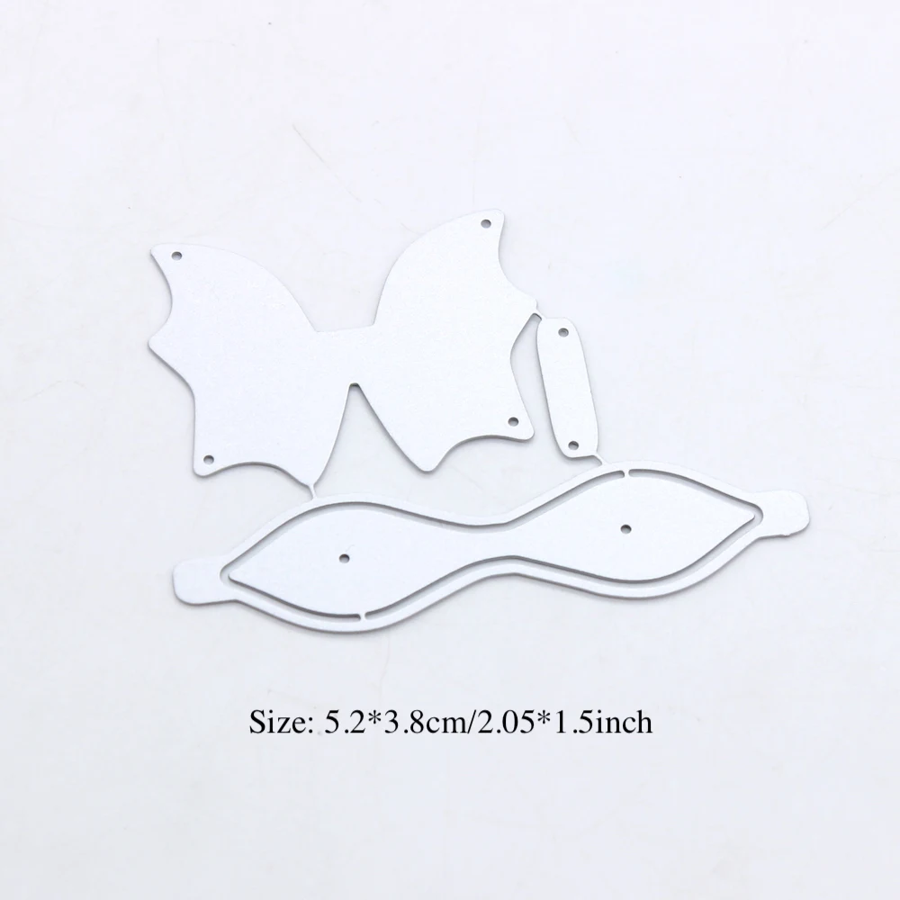 

ZFPARTY Хэллоуин лук летучая мышь металлические штампы трафареты для «сделай сам» Скрапбукинг декоративное тиснение «сделай сам» бумажные ка...