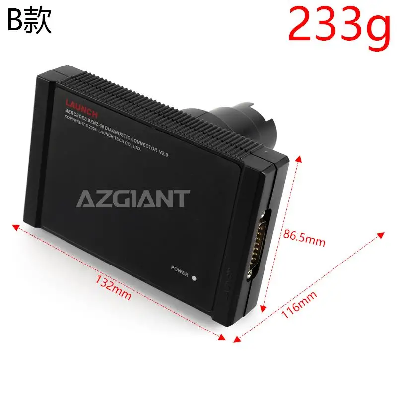 

Для Launch X431 для BENZ-38 диагностический разъем V2.0 MERCEDES X431 для BENZ-38 Master GX3