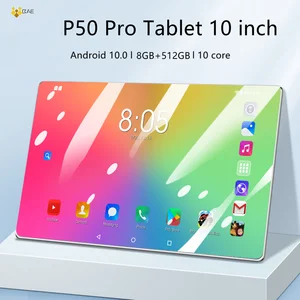 P50 Pro Original Global Version Tablet 8GB RAM 256GB ROM Tablets 10 Inch Tablete Android 10.0 Touch  in Pakistan