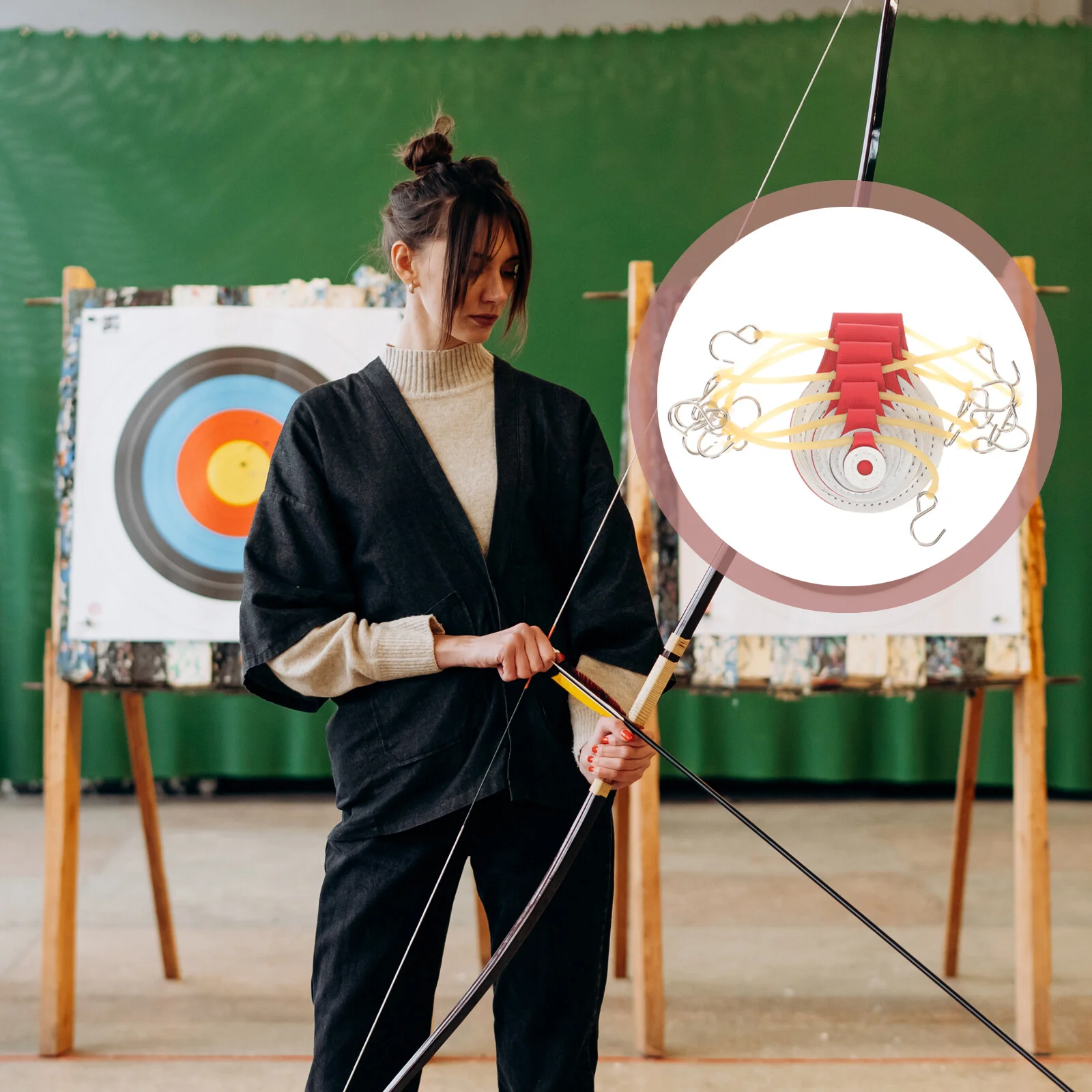 

Slingshot Target Competitive Practice Accessories Outdoor Training Targets Shooting Game Entertainment Four-layers Supplies
