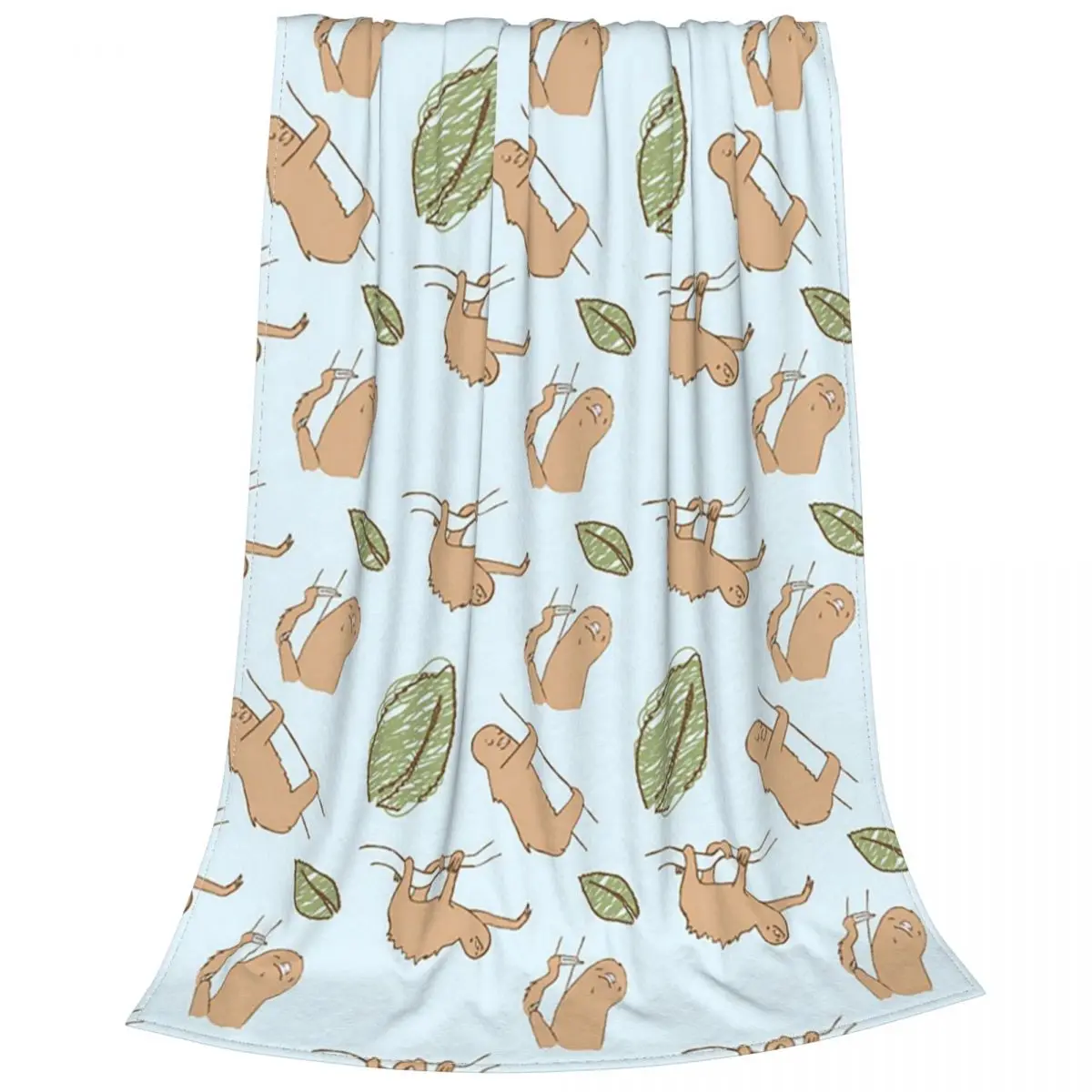 

Одеяло легкое плюшевое в спальню, с принтом животных