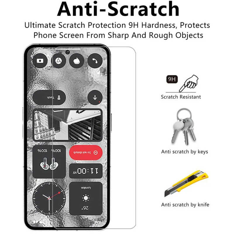 Защитная пленка для экрана телефона защитное закаленное стекло nothingphone2 nothingphone