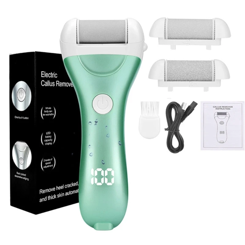 

Пилка Для Ног аккумуляторная, 1200 мАч, с 3 насадками