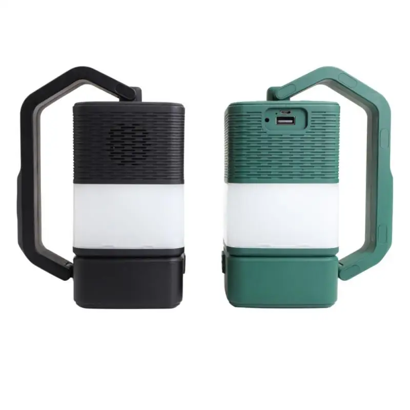 

NEW Portable Multi-purpose Camping Bluetooth Speaker Outdoor High-power LED Headlight 18650mah Power Bank For Camping Hiking
