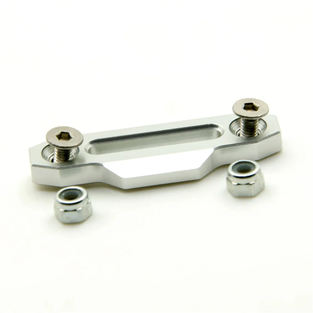 Фото YEAHRUN Монтажная пластина управления лебедкой из алюминиевого сплава Hawse Fairlead для 1/10 RC гусеничного автомобиля Axial SCX10 TRX4 D90 RC 4WD №3