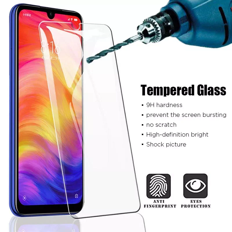 

High Hardness Tempered Glass On Redmi Note 9 10 Pro Max 10S 9S 9T Screen Protector On Redmi Note 5 6 Pro 5A 4X Glass Film