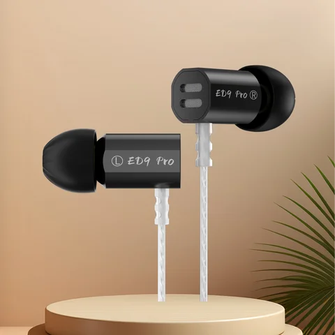 KZ ED9 PRO металлические проводные наушники