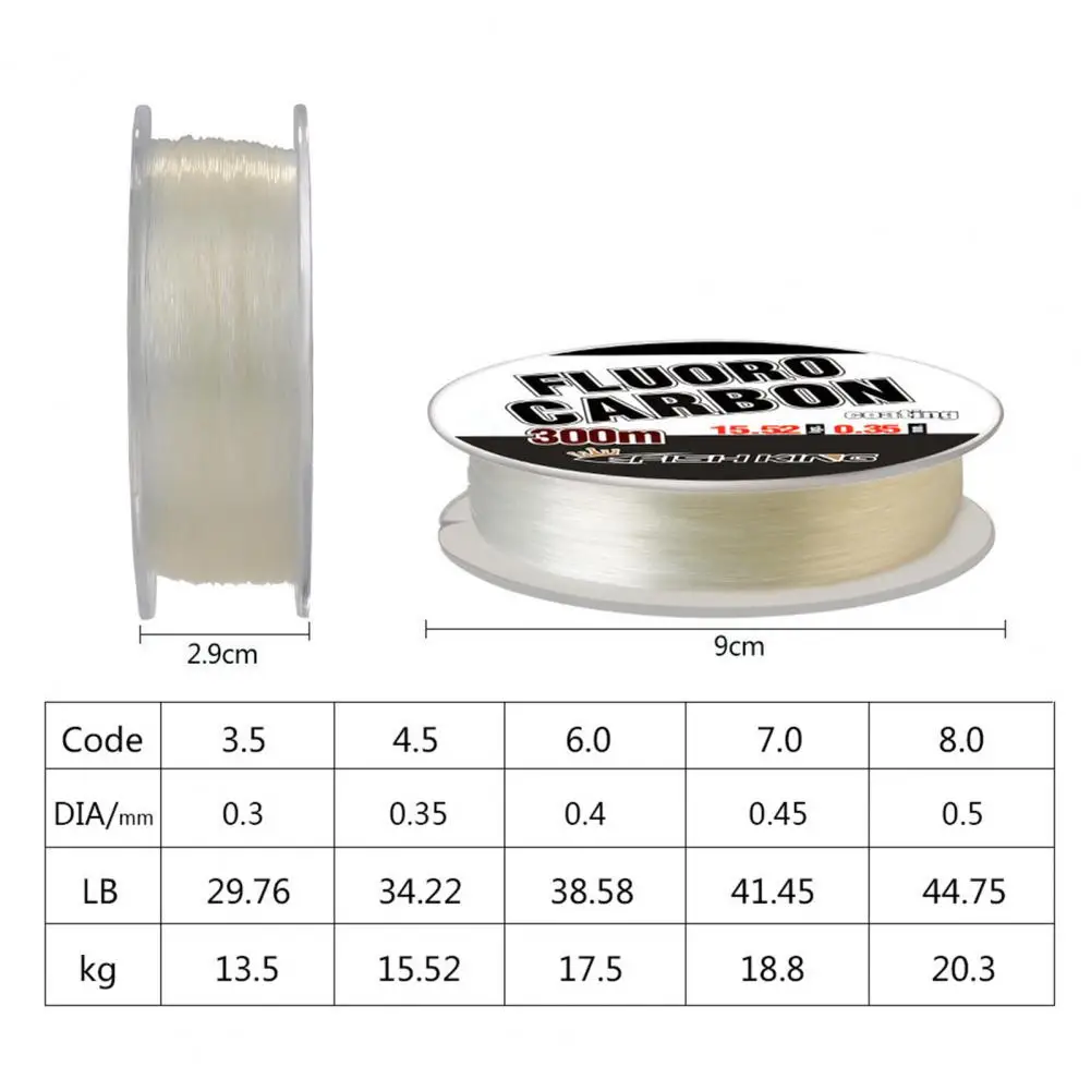 300 м леска 0 30 мм-0 5 мм фторуглеродная для ловли карпа монофильная нейлоновая