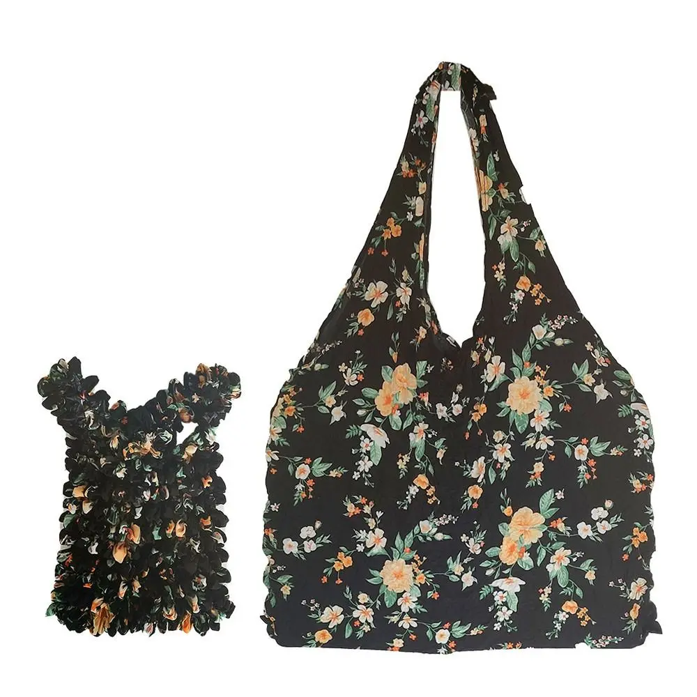 Складная многоразовая сумка для хранения покупок Большая емкость ручная Мода