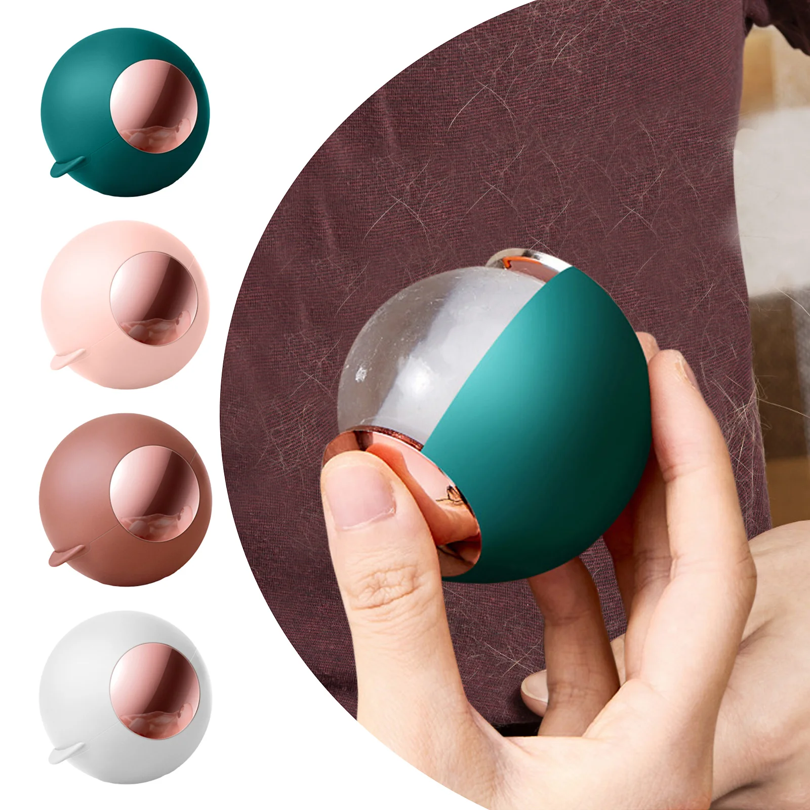 

Reusable Lint Roller Ball Sticky Pet Hair Removal Tool Portable Dog Cat Pet Hair Remover For Clothes Laundries Sticky Cleaner