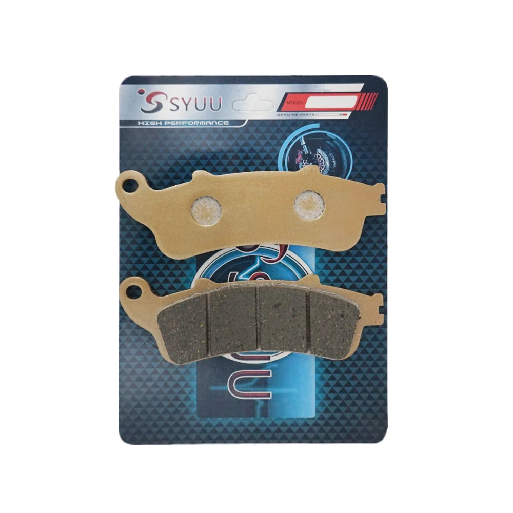 Мотоциклетные медные полуметаллические передние и задние тормозные колодки для