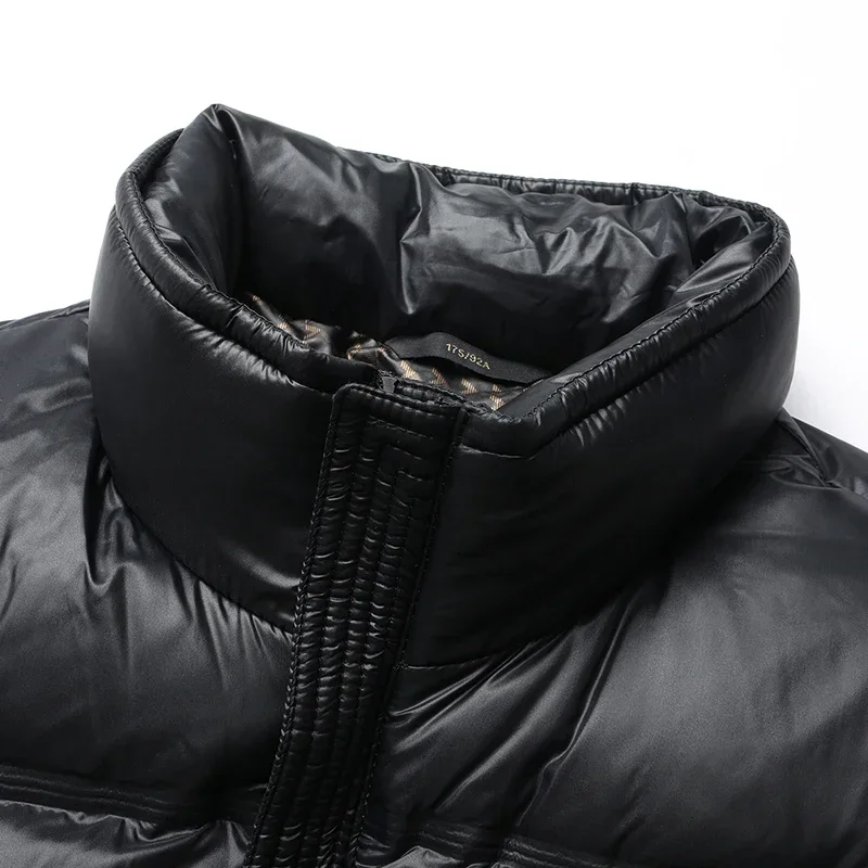Теплое зимнее пальто пуховик Мужская роскошная дизайнерская одежда мужская
