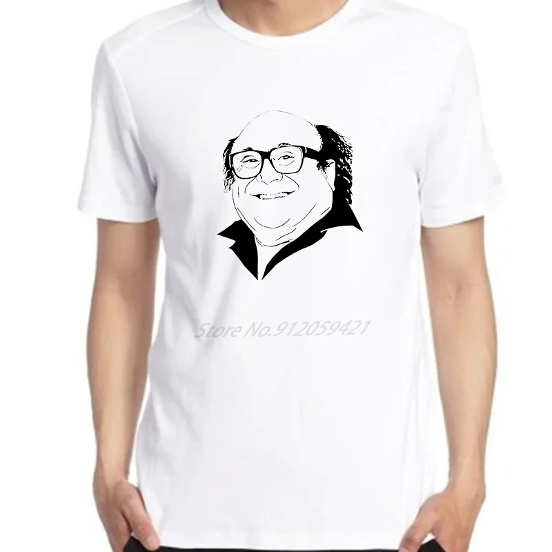 

Винтажная крутая футболка с рисунком Дэнни ДеВито из фильма «актер» в США, мужские футболки с графическим рисунком, футболки с коротким рукавом, летняя мужская одежда в стиле Харадзюку