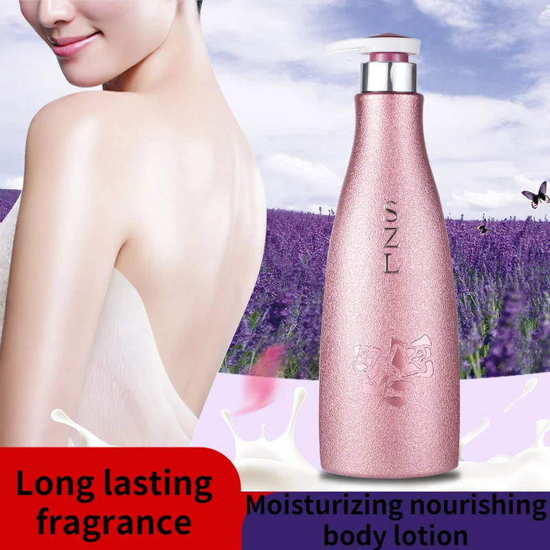 

300/500ml Perfume Soft Nourishing Body Lotion Feminine Body Lotion Vitality Hand Cream Lasting Fragrance skin care free shipping