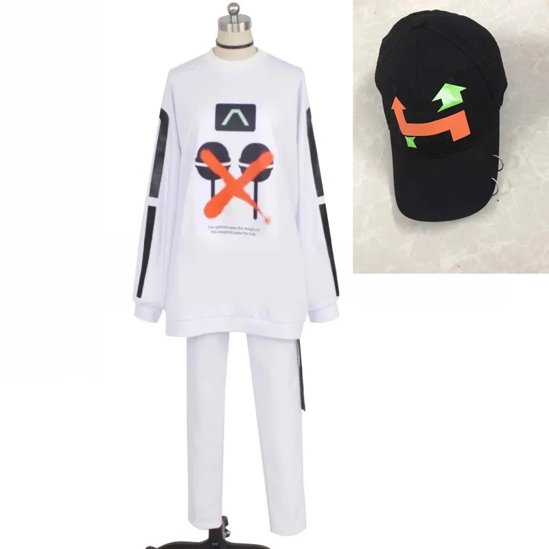 DRB аниме Amemura Ramuda Толстовка шляпа косплей костюм для мужчин пальто с капюшоном