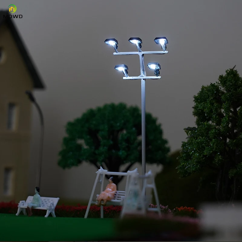 Ламповые стойки модель железной дороги светодиодный фонарный столб настенные