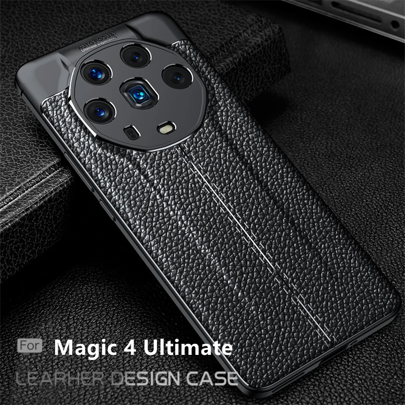 

Чехол для Huawei Honor Magic 4 Ultimate чехол из мягкого ТПУ кожаный чехол для Honor Magic 4 Ultimate чехол для Magic 4 Ultimate Fundas