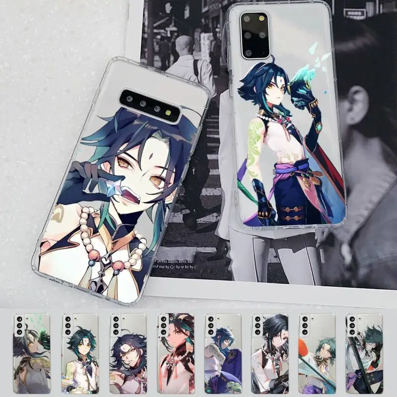 

Genshin Impact xiao Phone Case for Samsung A51 A52 A71 A12 for Redmi 7 9 9A for Huawei Honor8X 10i Clear Case