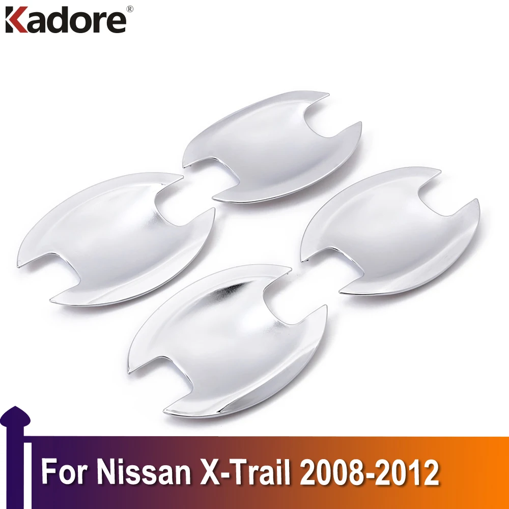 

Для Nissan X-Trail 2008 2009 2010 2011 хром боковая дверная ручка крышка чаши отделка Автомобильная наклейка внешние аксессуары