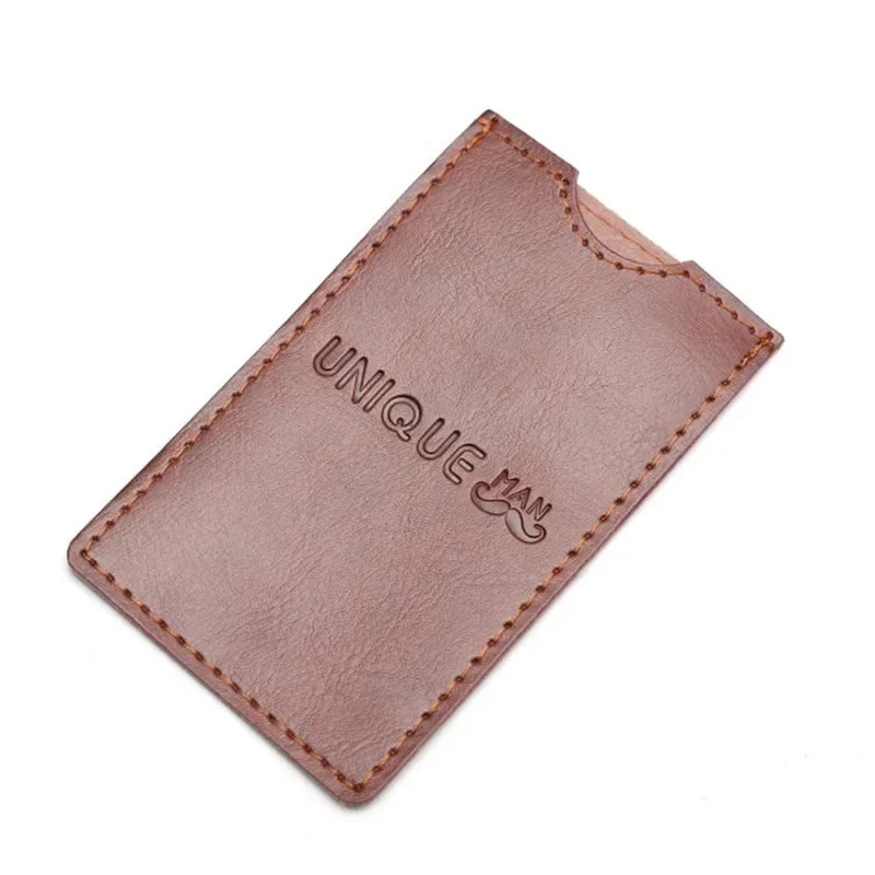 Набор расчесок для бороды Barba мужчин деревянная расческа с чехлом из