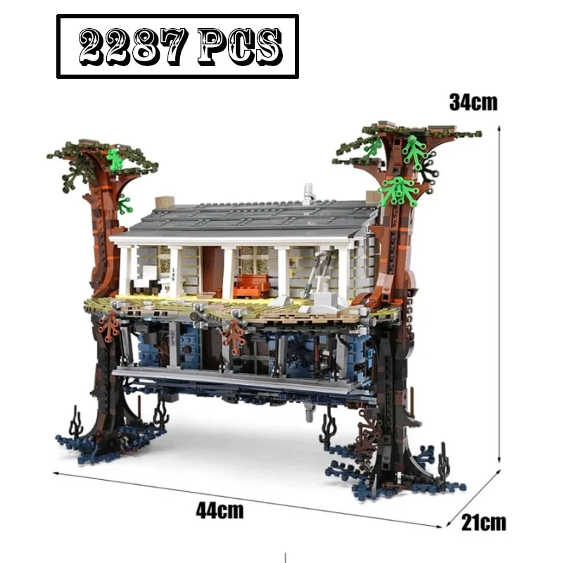 

Stranger Things girare il mondo capovolto compatibile 75810 modello Building Blocks mattoni Set giocattoli regalo di natale