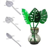 3pcs diy palm trees leaf silicone molds turtle leaves crystal epoxy resin mold home table desk decor cup mat