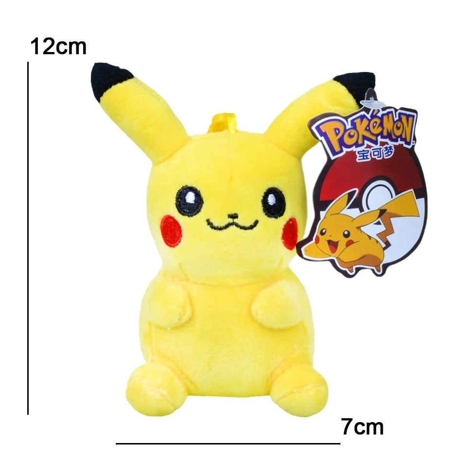25 См Плюшевая Игрушка-покемон-милый Пикачу И Дружелюбная Мягкая Аниме-кукла Psyduck