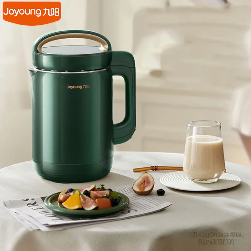 Joyoung 1.2L Soymilk Maker For 1-4 People 1180W Electric Blender With Heating Household Baby Food Mixer Rice Paste Fruit Juicer