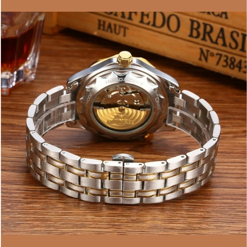 Мужские полностью автоматические механические часы Seamaster 43 мм циферблат урагана