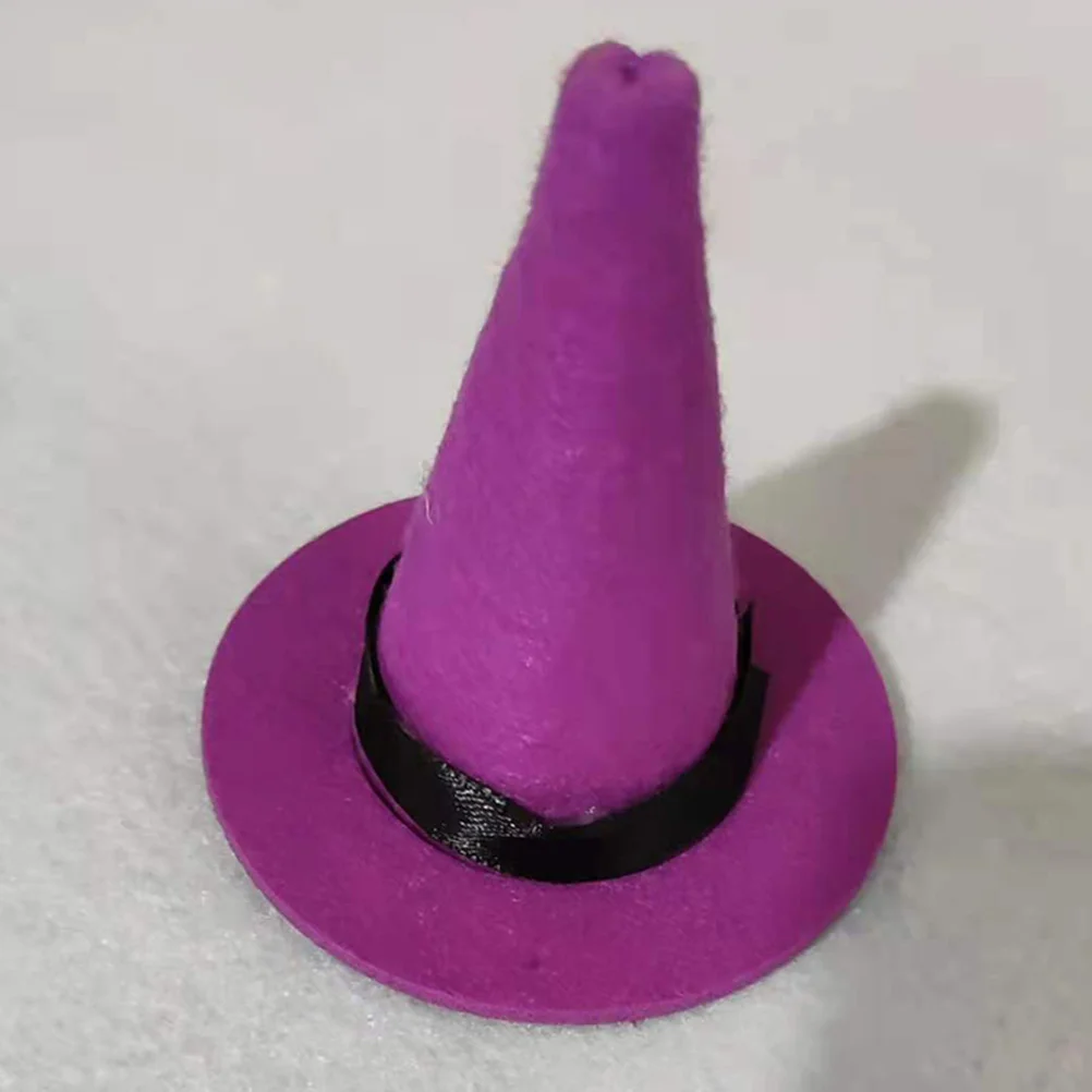 Хэллоуин Волшебник Аксессуар Мини Ведьма Шляпа Крышка Бутылки Украшения