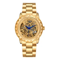 watch for men skeleton gold plated automatic stainless steel case sapphire glass waterproof mechanical wristwatch %d1%87%d0%b0%d1%81%d1%8b %d0%bc%d1%83%d0%b6%d1%81%d0%ba%d0%b8%d0%b5
