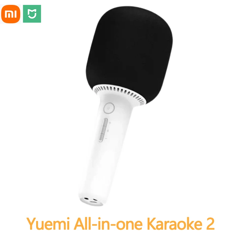 Xiaomi Yuemi All-in-one Karaoke 2 Speaker Wireless Microphone Studio Equipment Dynamic Vocal for K Song TV Singing Bar Home mic