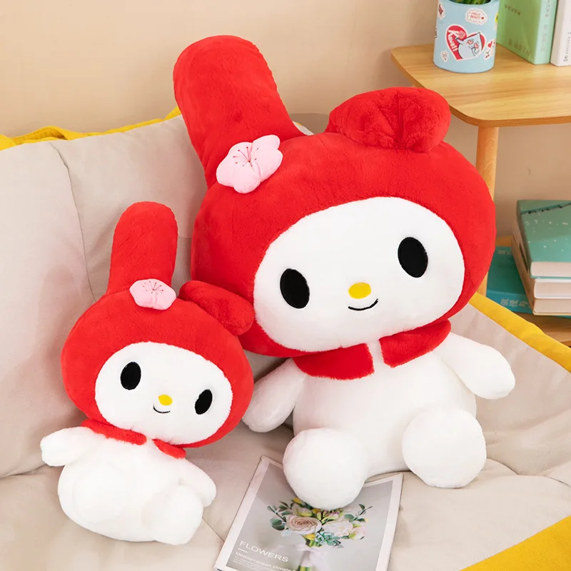 

Y2S Sanrio Мелодия Детская плюшевая игрушка милая мультяшная подушка кукла подарок на день рождения женский подарок для девочки